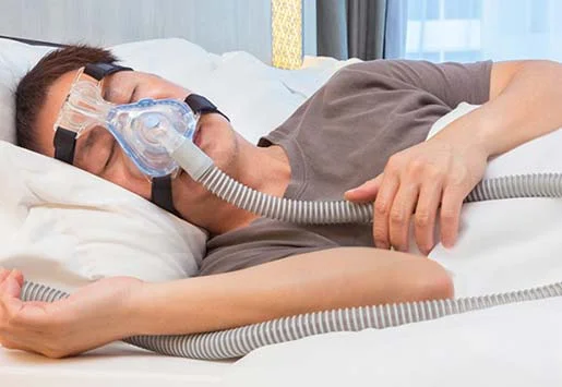 CPAP or BiPAP therapy thumb
