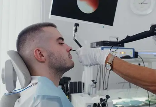 Endoscopy thumb